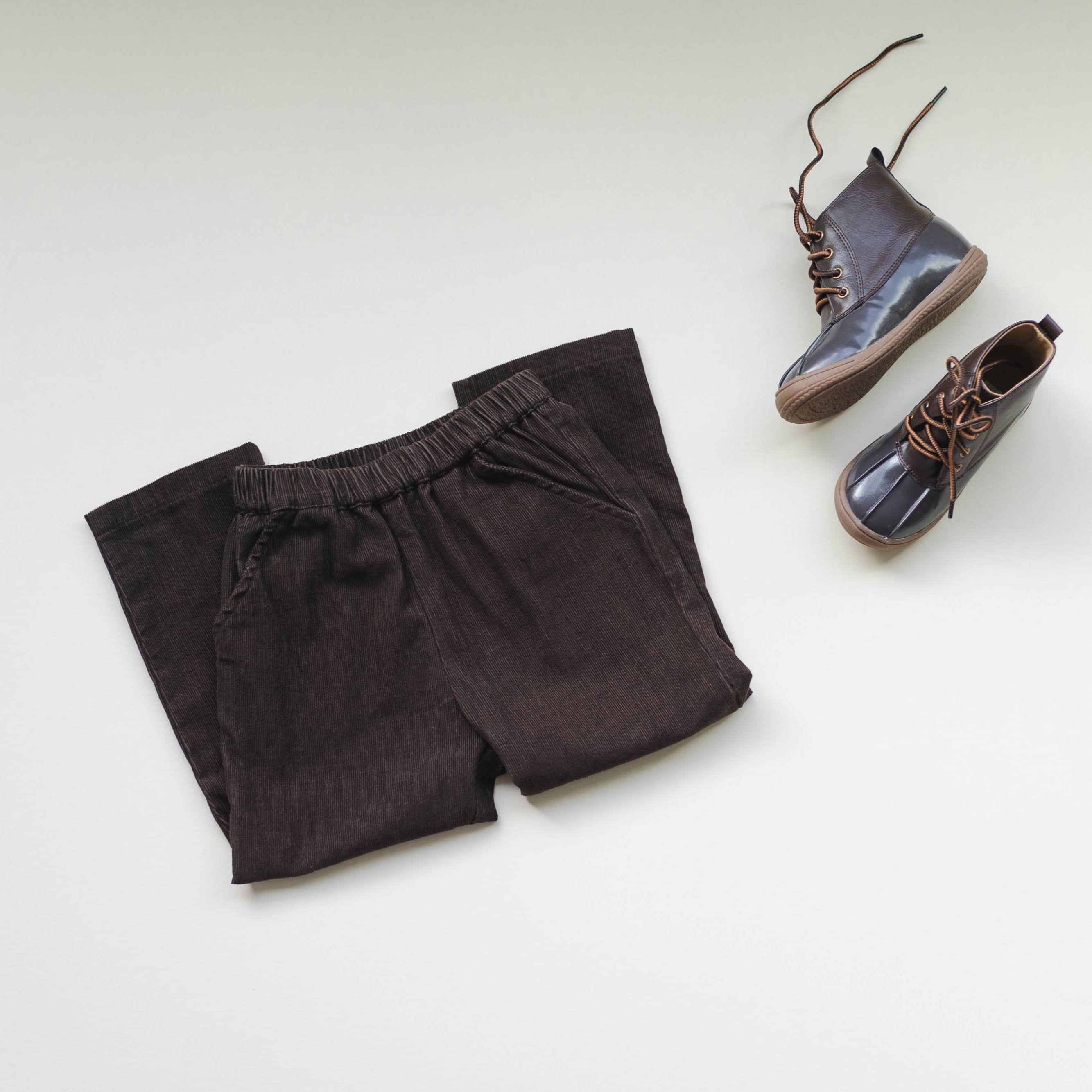 Brown Cord Boys Pant