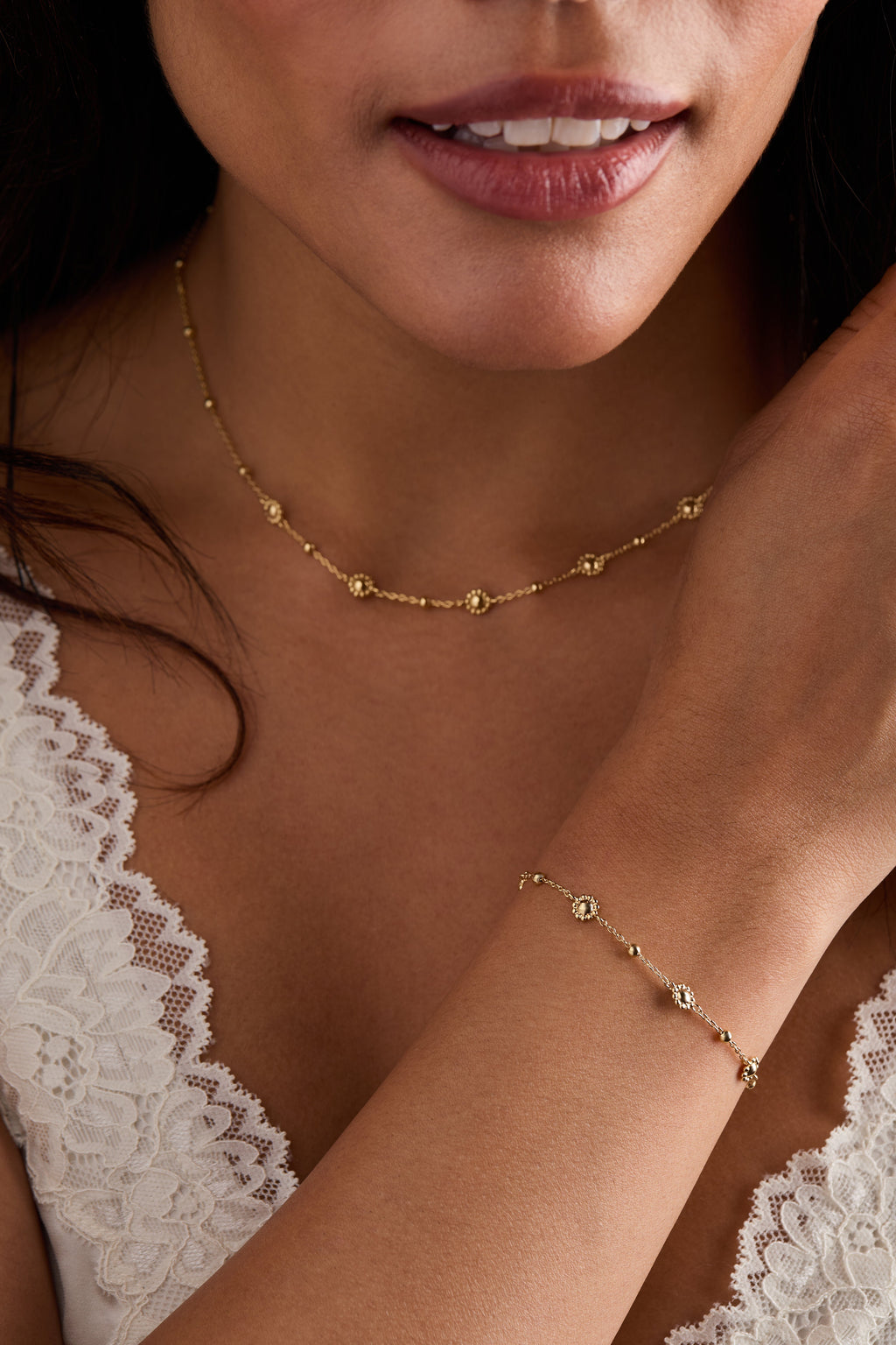 Floret Chain Bracelet