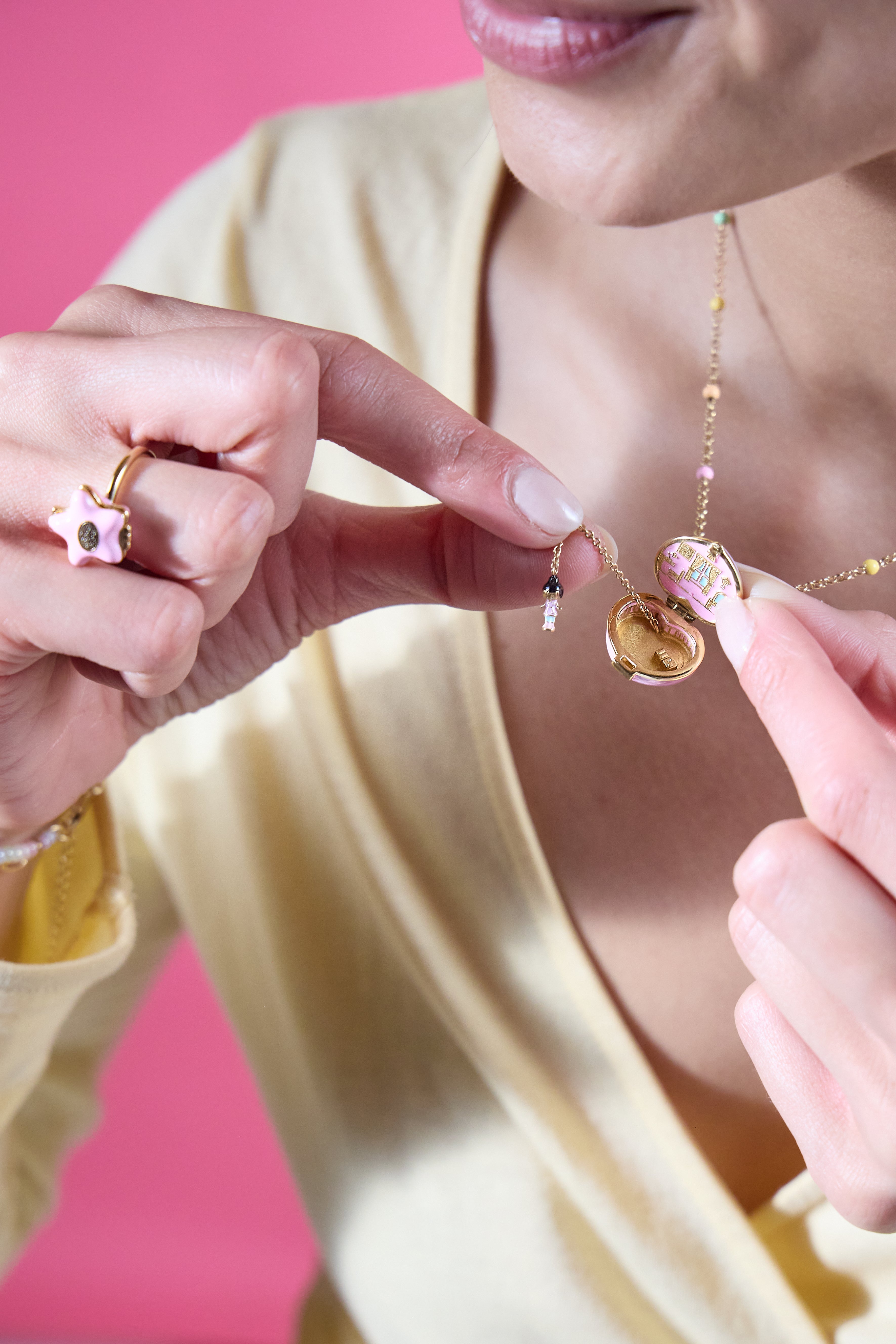 Polly Pocket™ House Locket Necklace