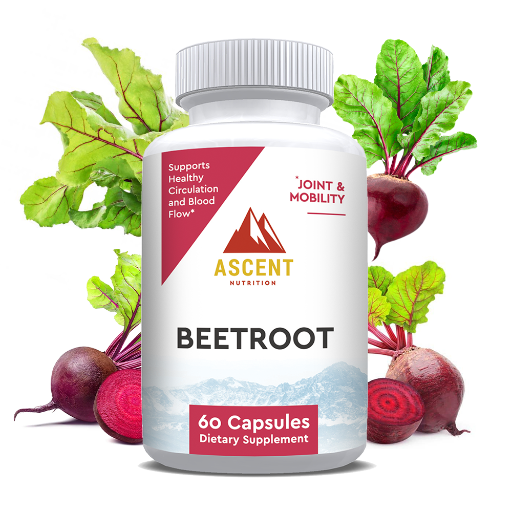 Organic Beetroot, 60 Capsules, 1300 mg
