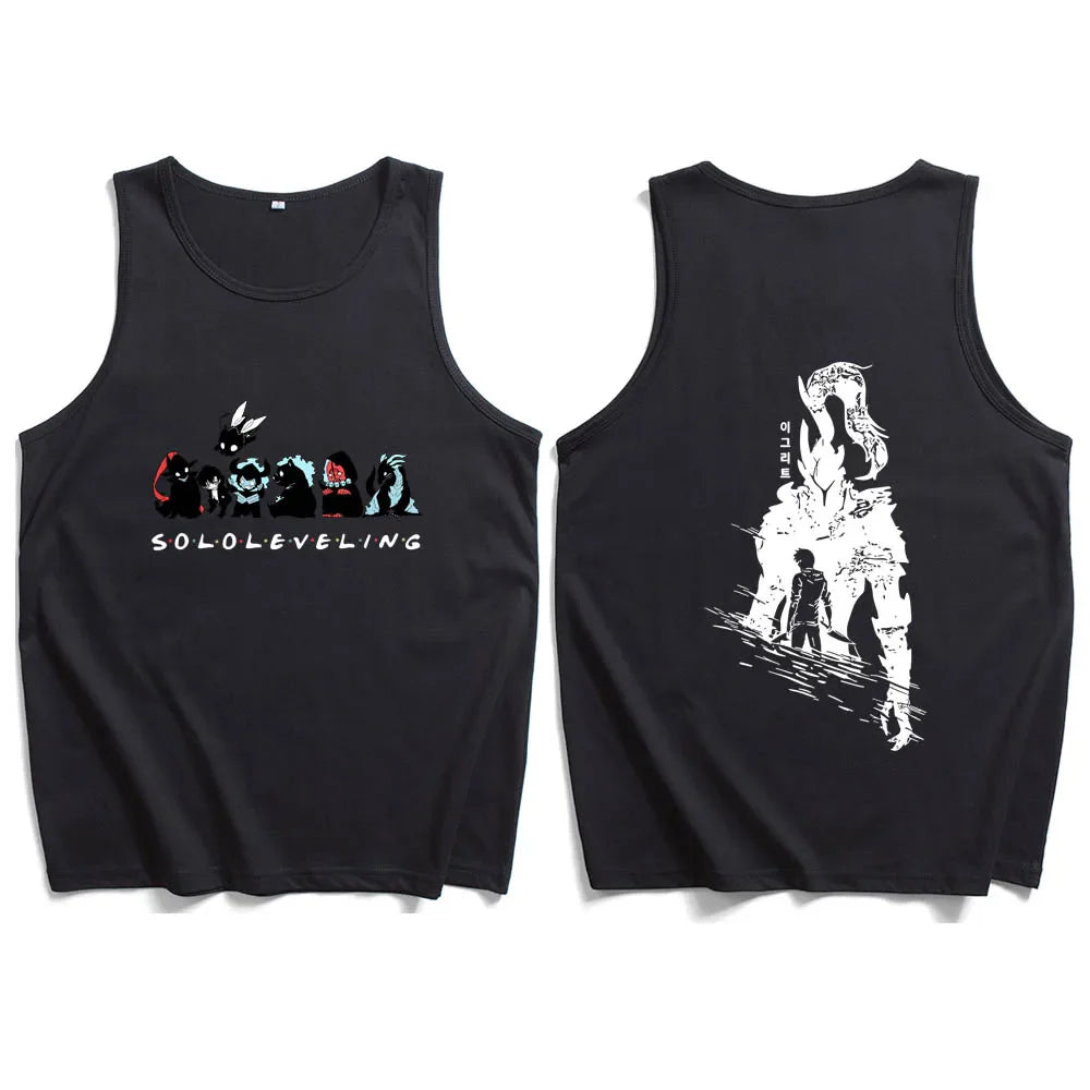Solo Leveling Jinwoo Arise Workout Tank