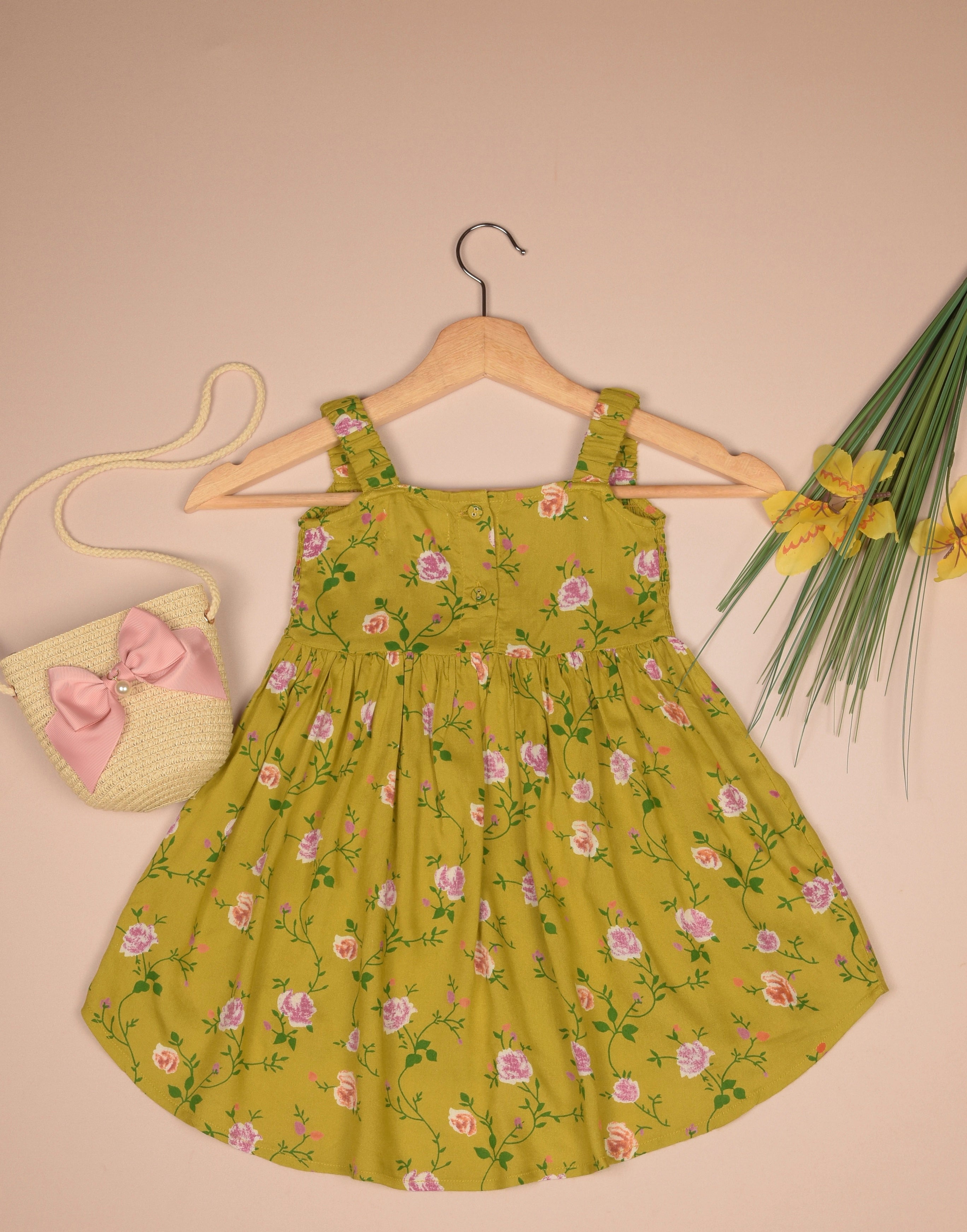 Smocking High & Low Dress