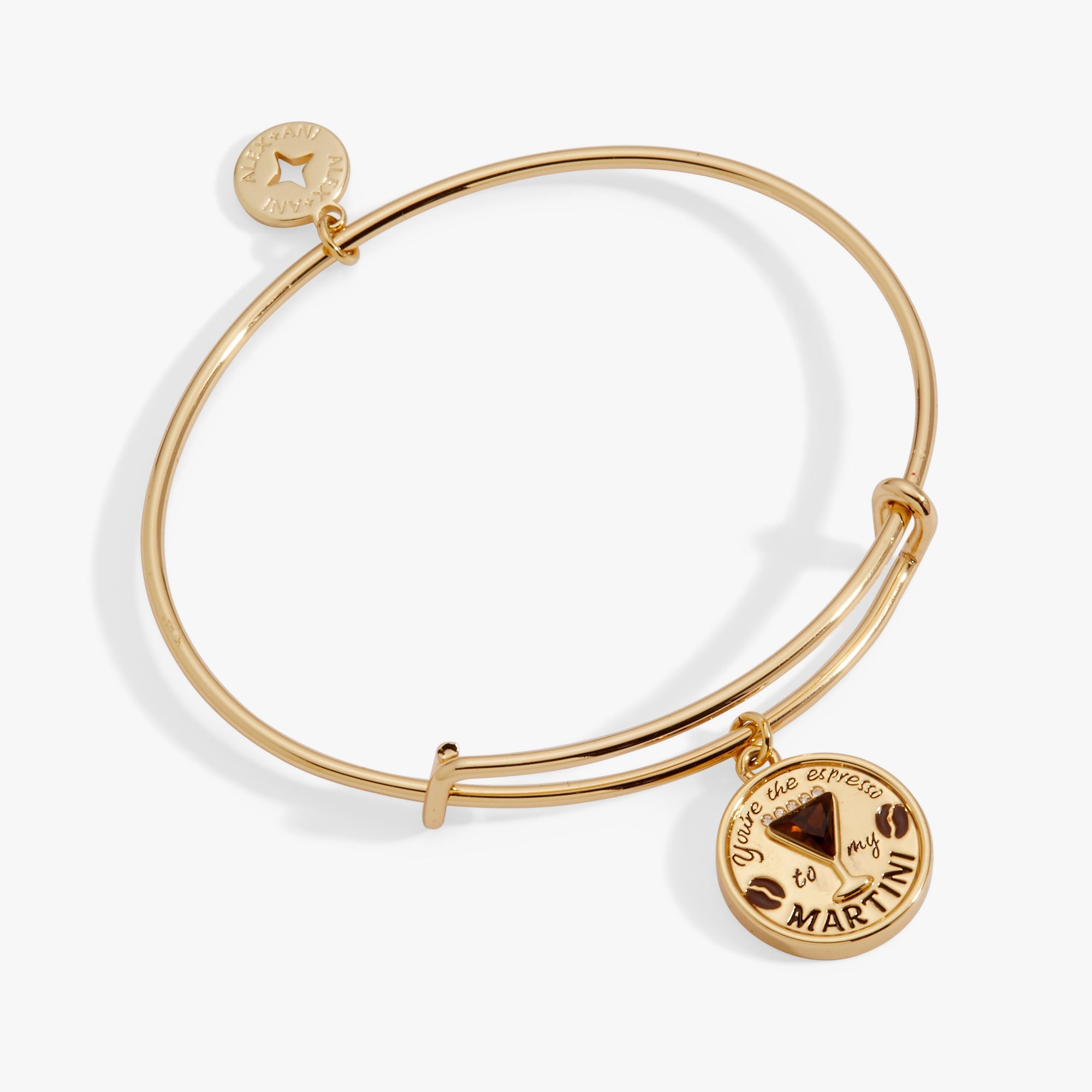 ‘You’re The Espresso To My Martini’ Charm Bangle