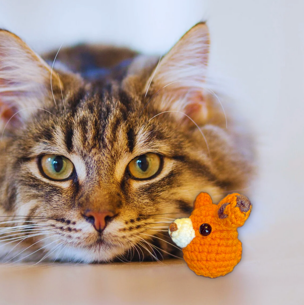 TJ the fox | weighted cat toy