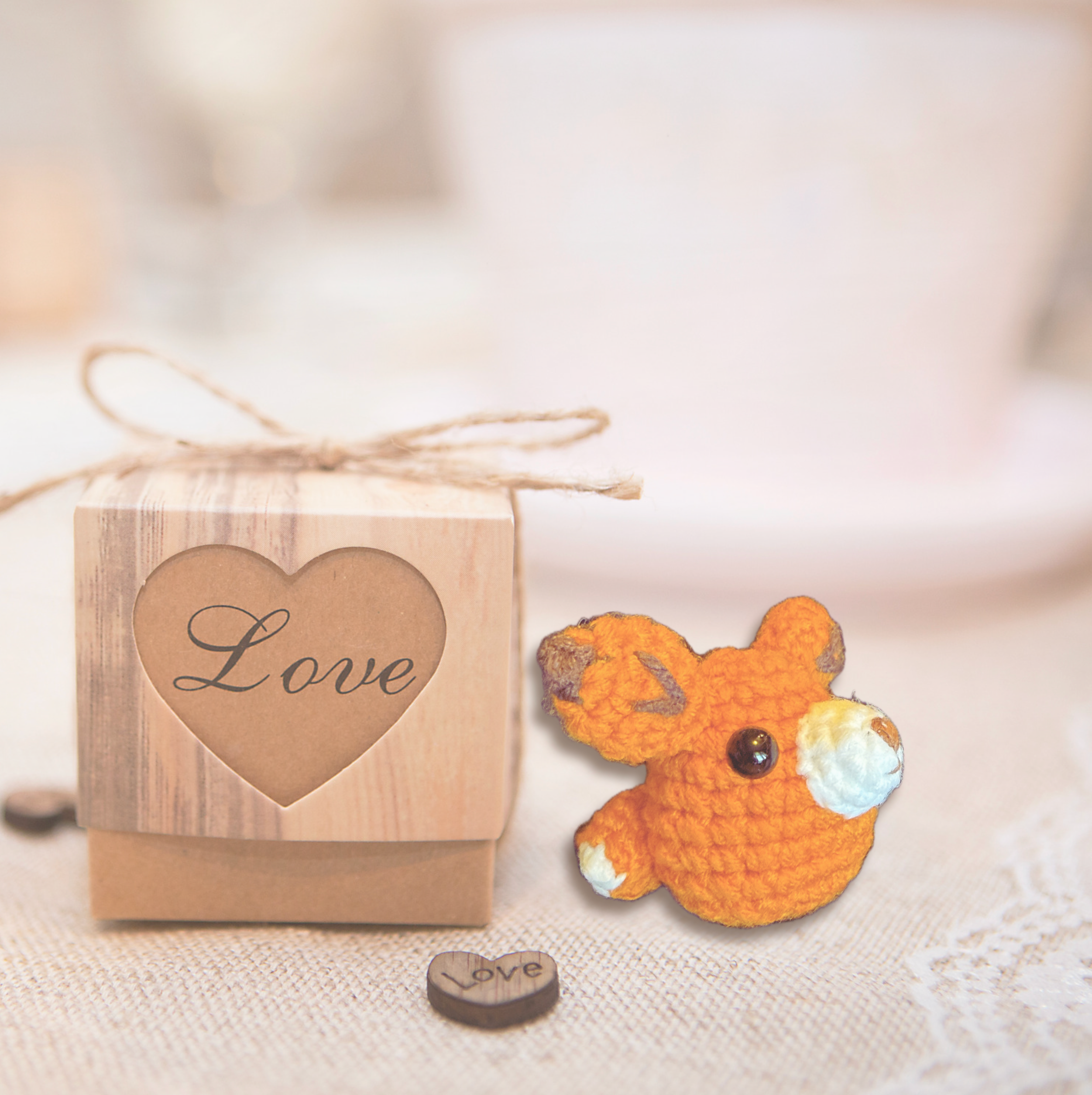 TJ the fox | weighted cat toy