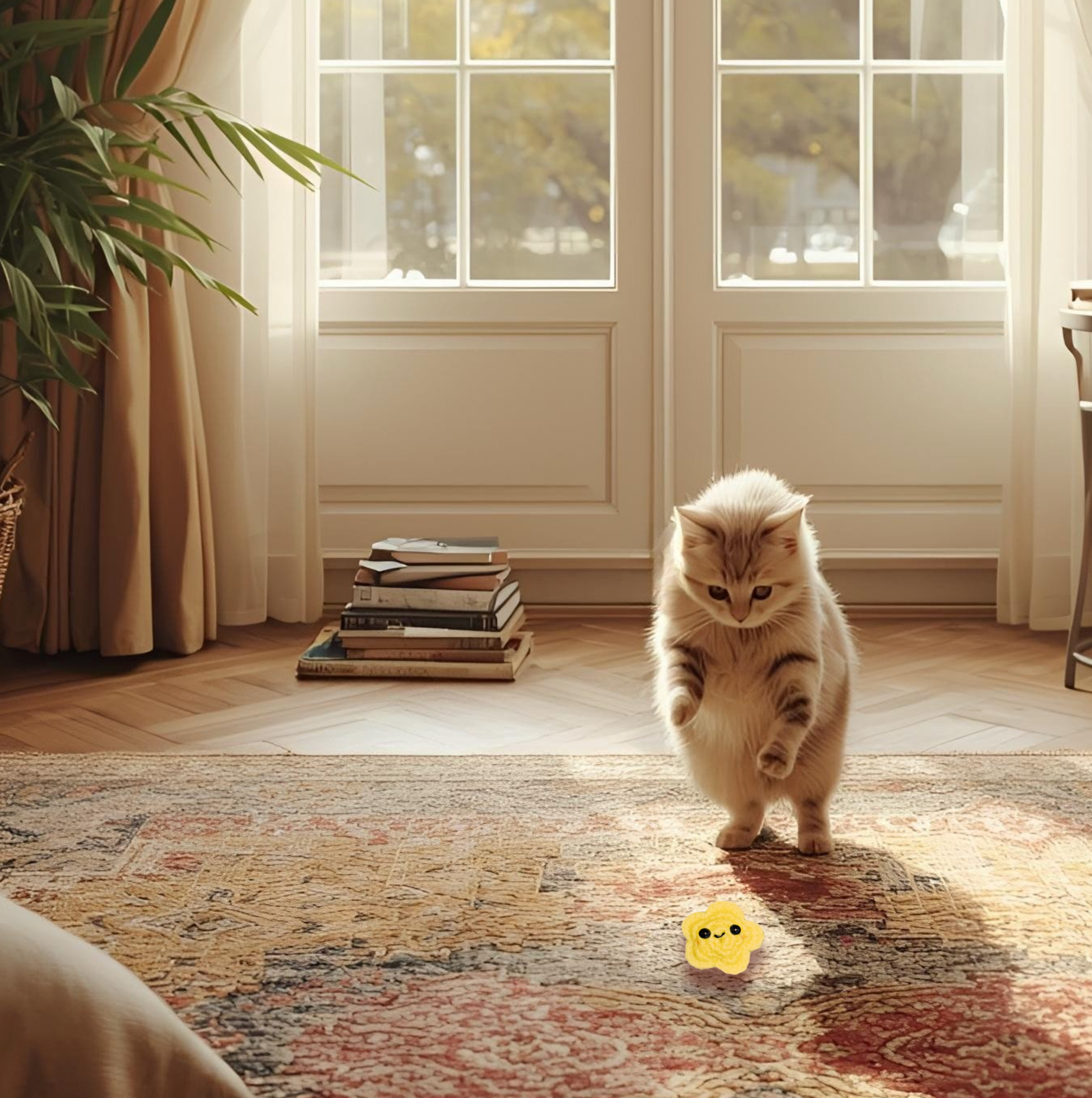 Twila L'etoile | lightweight cat toy with crinkles