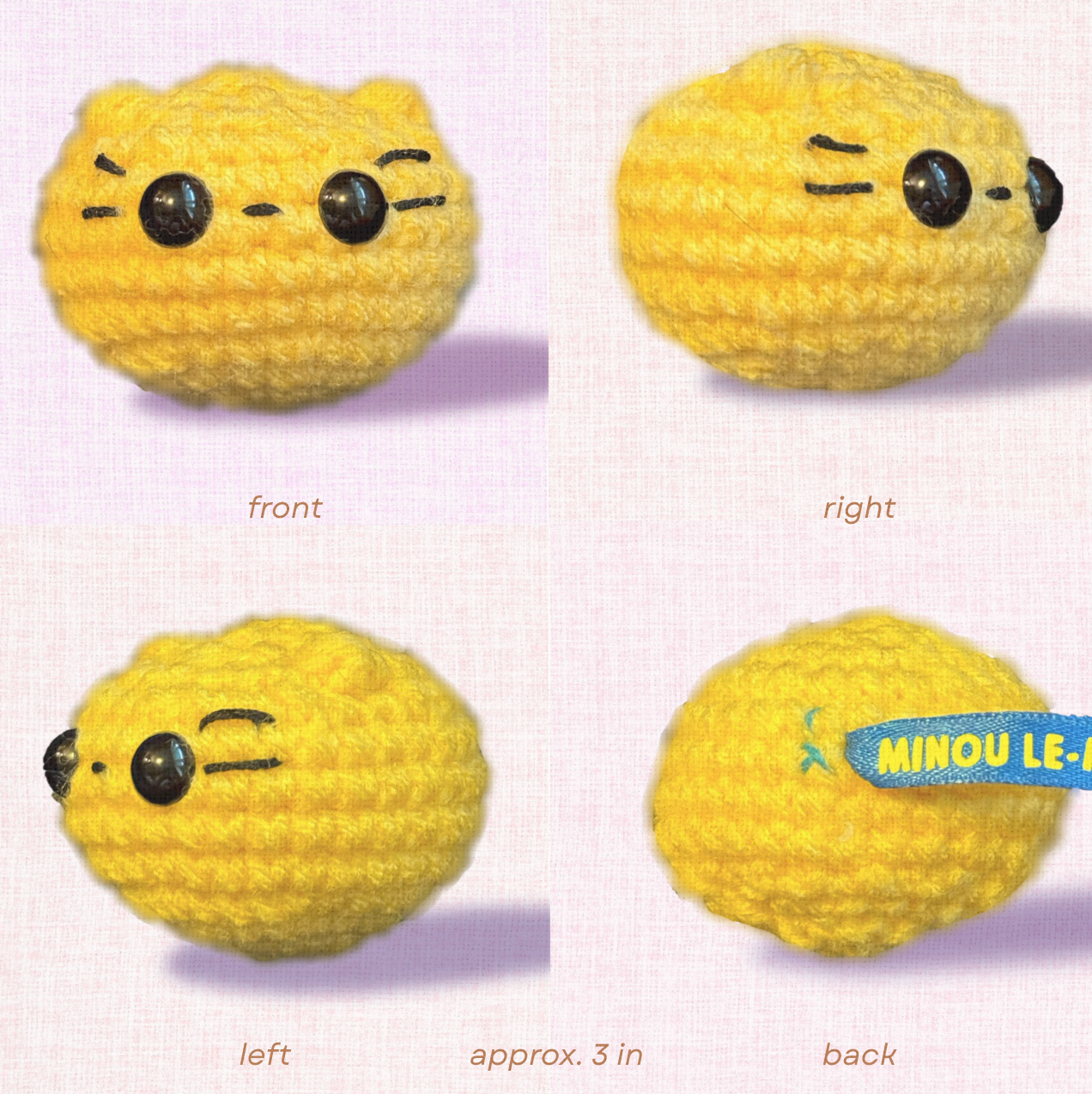 Pippa the chonk | weighted cat toy