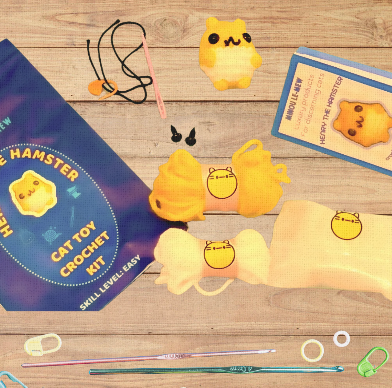 Cat Toy Crochet Kit | Handcrafted Cat Toy Making for the Crafty