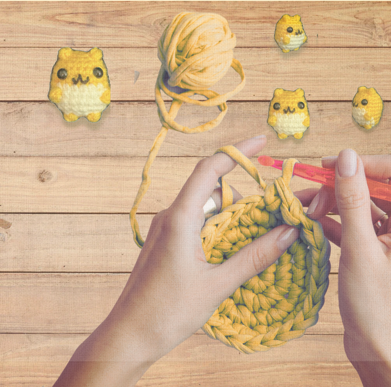 Cat Toy Crochet Kit | Handcrafted Cat Toy Making for the Crafty