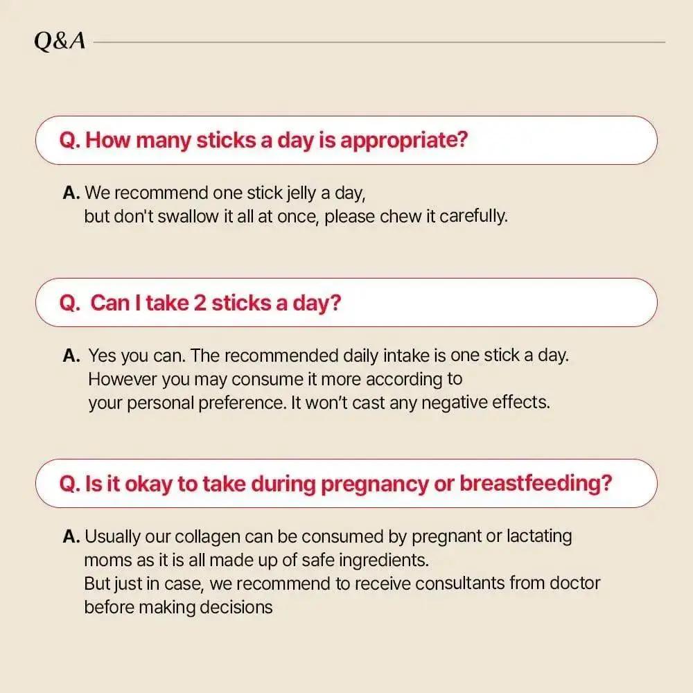 [Bundle] Pomegranate The Collagen Jelly, 14 sticks x 3box